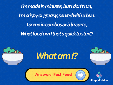 Tricky Food Riddles