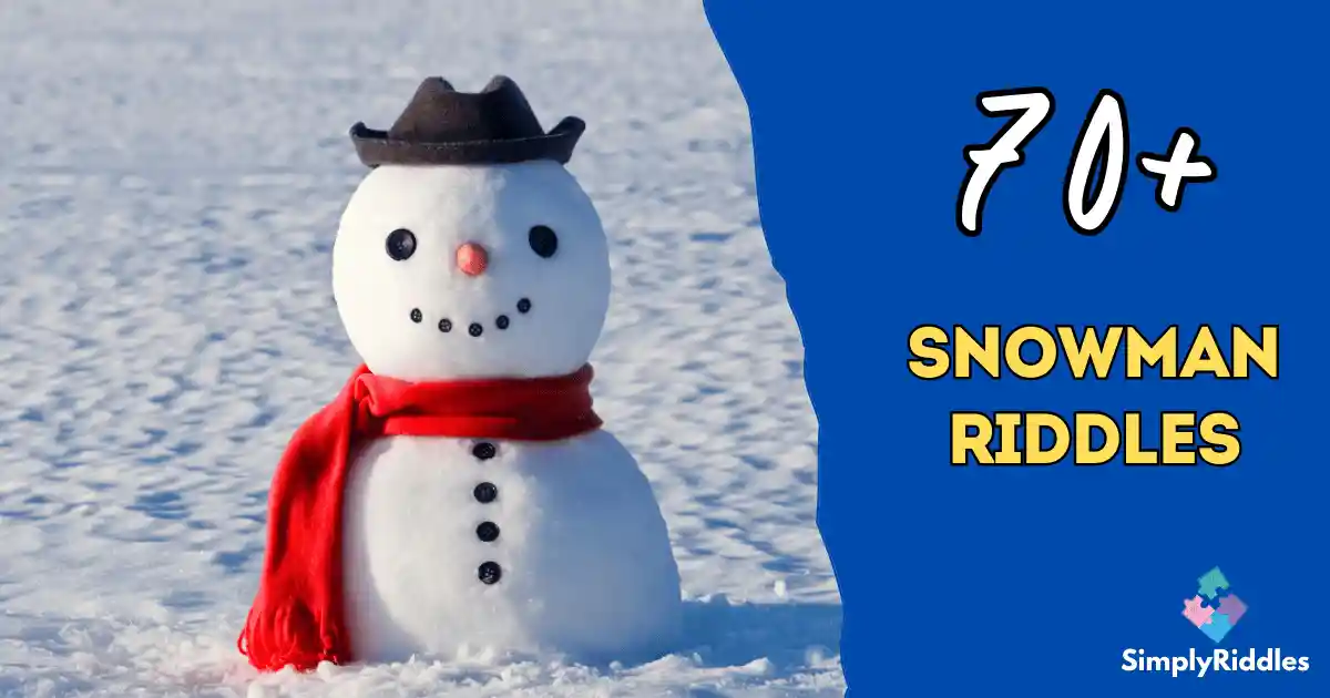 70+ Snowman Riddles That’ll Melt Your Brain with Fun