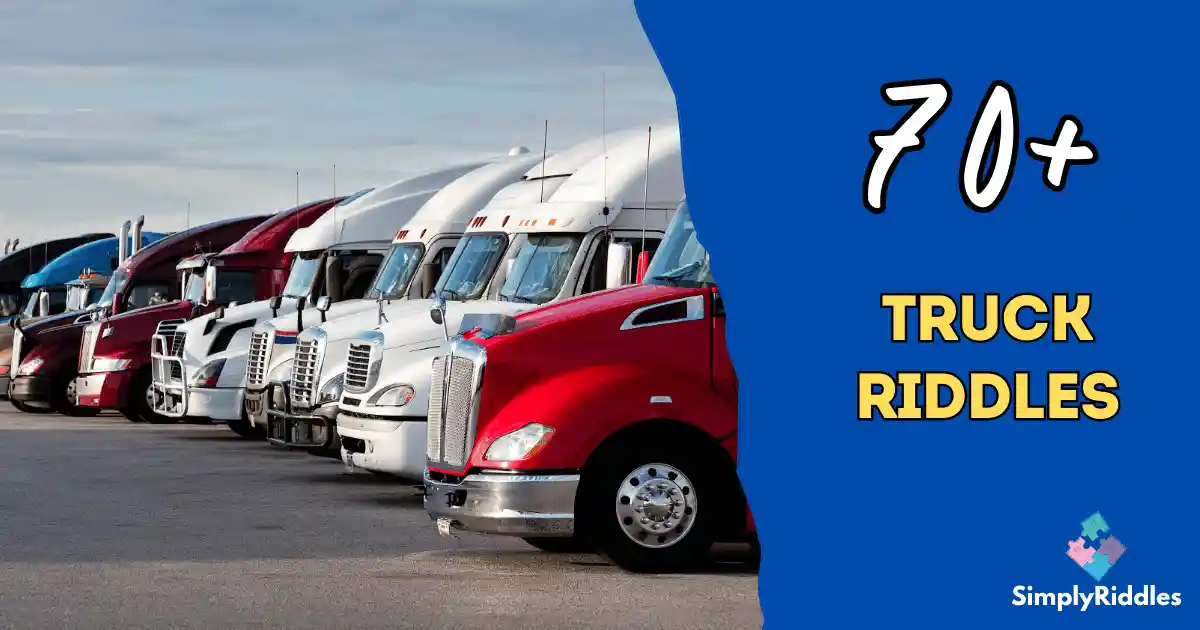 70+ Truck Riddles to Challenge & Entertain Every Age