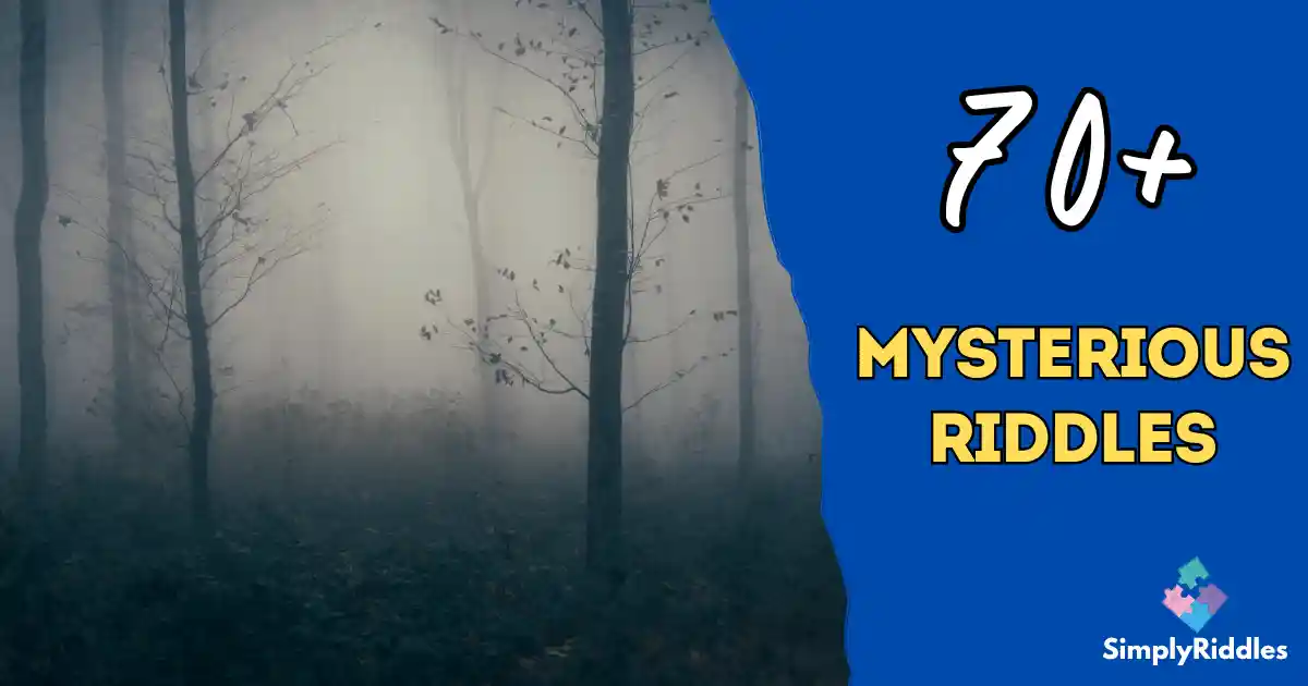 70+ Mysterious Riddles Will Keep You Awake at Night!